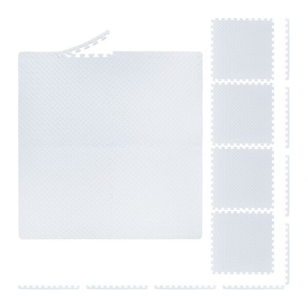 10037467_0_1_2f5e40d3ed6c8626a6b75602e154dbc5.jpg Rinkinys 8 apsauginių grindų kilimėlių 1x60x60cm., baltos spalvos