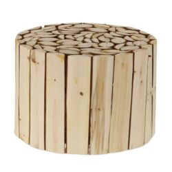 Gėlių stovas 20,5x30cm., šviesiai rudos spalvos