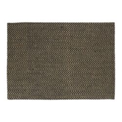 Durų kilimėlis 60x80 cm., juodos/šviesiai rudos spalvos