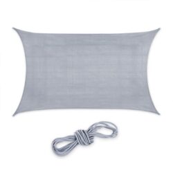 Stačiakampis tentas nuo saulės 700x500cm., šviesiai pilkos spalvos