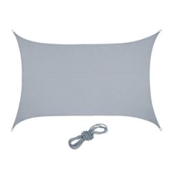 Stačiakampis tentas nuo saulės 600x400cm., pilkos spalvos