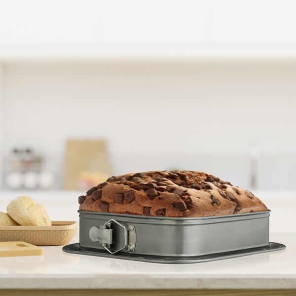 Modern white marble kitchen tabletop or countertop with copy space