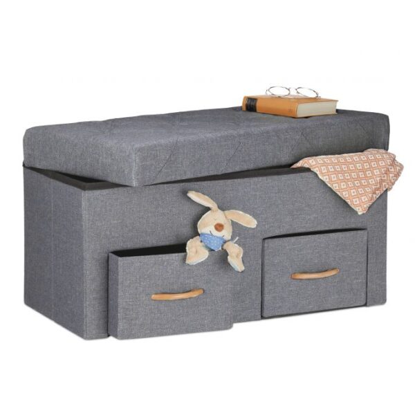 10038506_0_1_034ff512e3c8a7f66798938393a186d4.jpg Suoliukas su sandėliavimo vieta 40x80x40cm., pilkos/šviesiai rudos spalvos