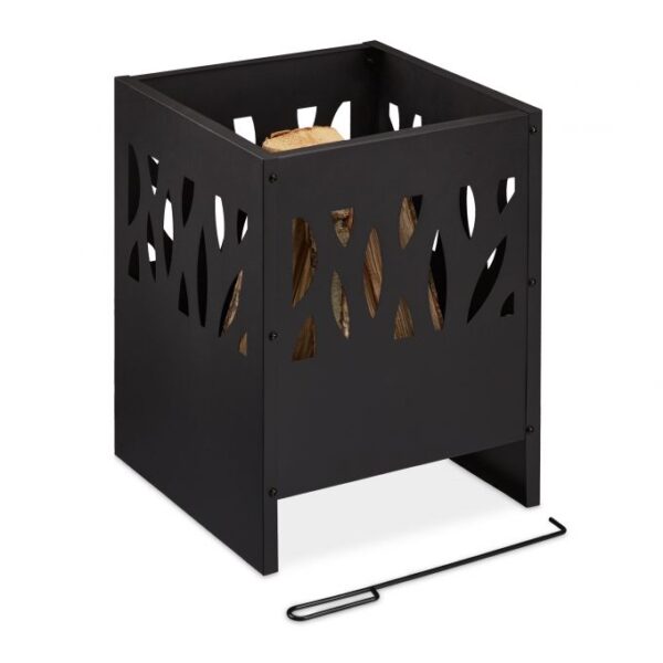 Laužavietė 53x40x40cm., juodos spalvos