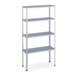 Sandėliavimo lentyna 150x75x30cm., sidabrinės spalvos