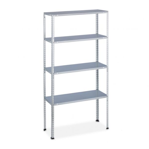 Sandėliavimo lentyna 150x75x30cm., sidabrinės spalvos