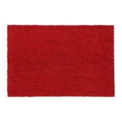 Durų kilimėlis 60x40 cm., raudonos spalvos
