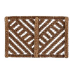 Vielos tinklelio durų kilimėlis 60x40 cm.