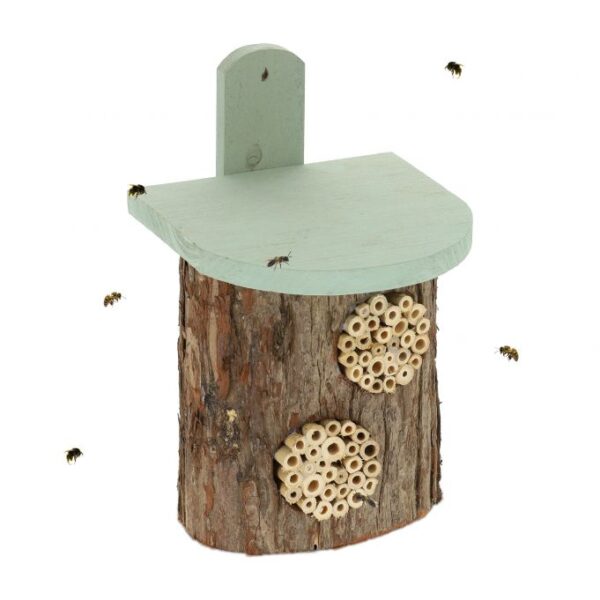 Vabzdžių viešbutis 26,5x17x19cm., rudos/šviesiai rudos/žalios spalvos