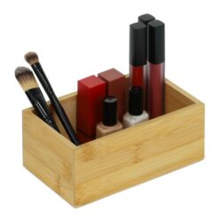 Daiktų laikymo dėžė 6,5x16,5x10cm., šviesiai rudos spalvos