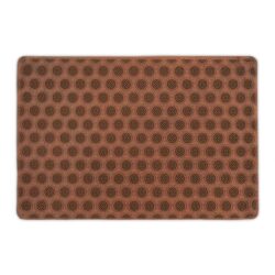 Guminis durų kilimėlis 60x40 cm., oranžinės spalvos