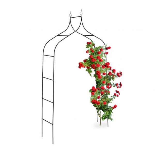 Arka augalams 255x140x38cm., juodos spalvos