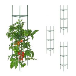 Rinkinys iš 4 sodo grotelių 120x32x32cm., žalios spalvos