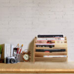 Comfortable workspace desk and copy space