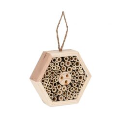 Vabzdžių viešbutis 15x17x5cm., šviesiai rudos spalvos