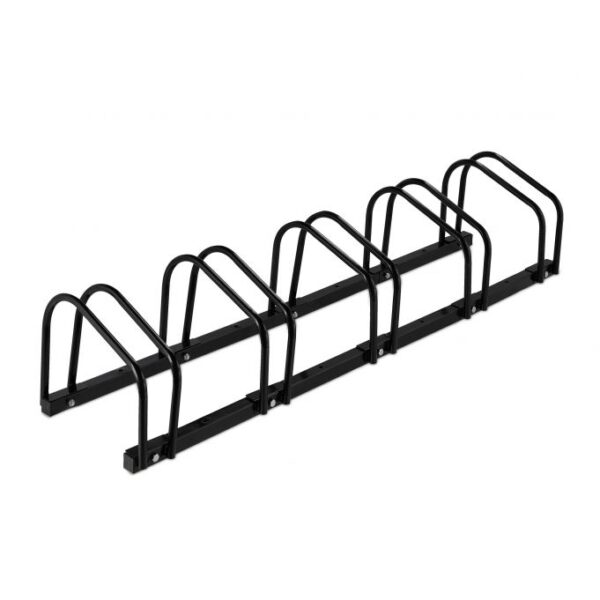 Dviračių stovas 5 vietų 27x130x33cm., juodos spalvos