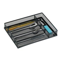 Stalo įrankių padėklas 5x23,5x32cm., tamsiai pilkos spalvos