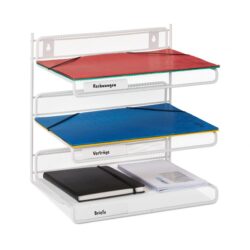 Dokumentų stovas 32x33x24,5 cm., baltos spalvos