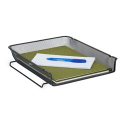 Popieriaus padėklas 6,5x28,5x34 cm., juodos spalvos