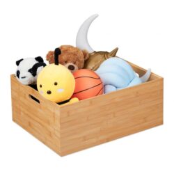 Daiktų laikymo dėžė 21x50x40cm., šviesiai rudos spalvos