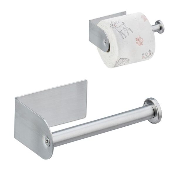 Tualetinio popieriaus laikiklis 4,5x13,5x7cm., sidabrinės spalvos