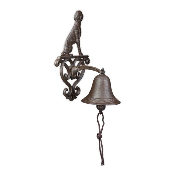 Durų varpas 25x14x15cm., rudos spalvos