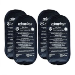 Rinkinys iš 4 šaldymo elementai 1,5x13x28cm., juodos/baltos spalvos