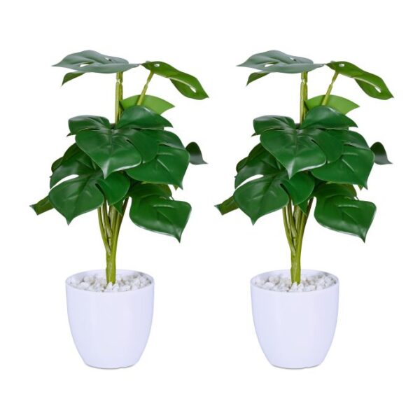 10045558_0_1_54969ff50a1ab4366a4f335c1bda1e03.jpg dirbtinis augalas Monstera rinkinys iš 2 vnt
