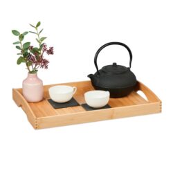 Padėklas 6x48x33cm., šviesiai rudos spalvos