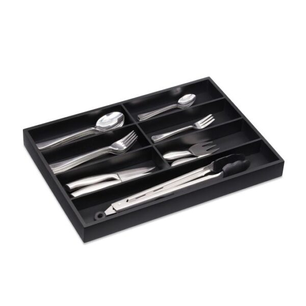 Stalo įrankių padėklas 4x44x30,5cm., juodos spalvos