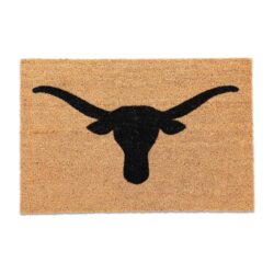 Durų kilimėlis "Bulius" 60x40 cm., šviesiai rudos/juodos spalvos