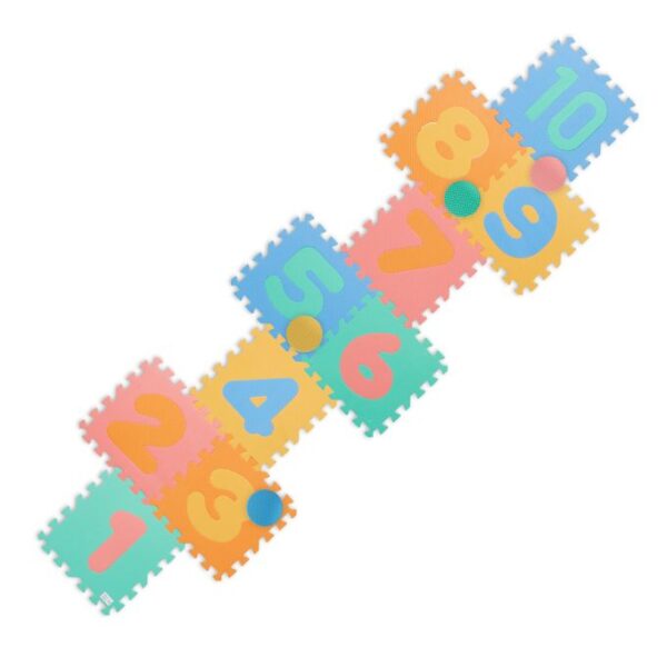 10046819_0_1_0efe6feecb00e0278d35529fbbcecf4e.jpg Žaidimų kilimėlis "Delionė" 1x58x198cm., mėlynos/žalios/geltonos/rožinės/oranžinės spalvos