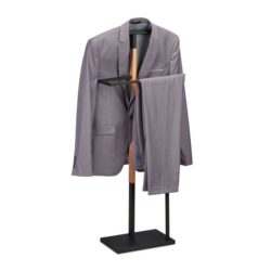 Drabužių kabykla 107x48x20cm., šviesiai rudos/juodos spalvos