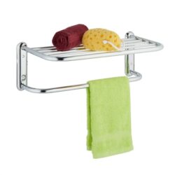 Rankšluosčių laikikls 17x48x23,5cm., sidabrinės spalvos