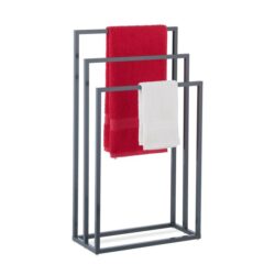 Rankšluosčių stovas 83x46x21cm., tamsiai pilkos spalvos