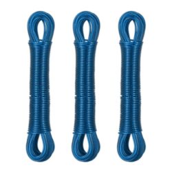 Rinkynis iš 3 skalbinių virvių 20m., tamsiai mėlynos spalvos