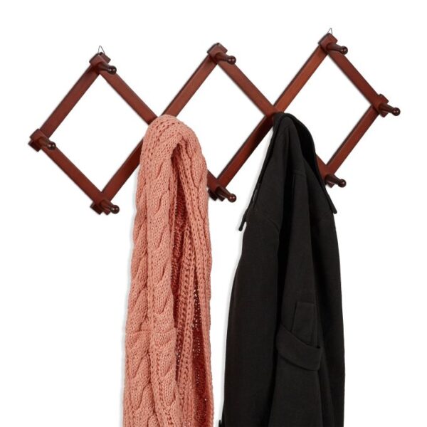 Sieninė kabykla 40x8,5x111cm., rudos spalvos