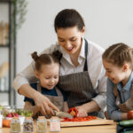 Healthy food at home.