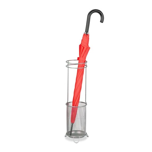 Skėčių stovas 52,5x16cm., sidabrinės spalvos