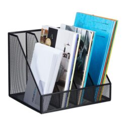 Dokumentų stovas 26x31x26 cm., juodos spalvos