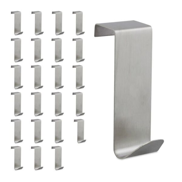 10047697_0_1_0b3f976ac5992f4278ef2bc6818dc295.jpg Kabliukai durims 24vnt, sidabrinės spalvos