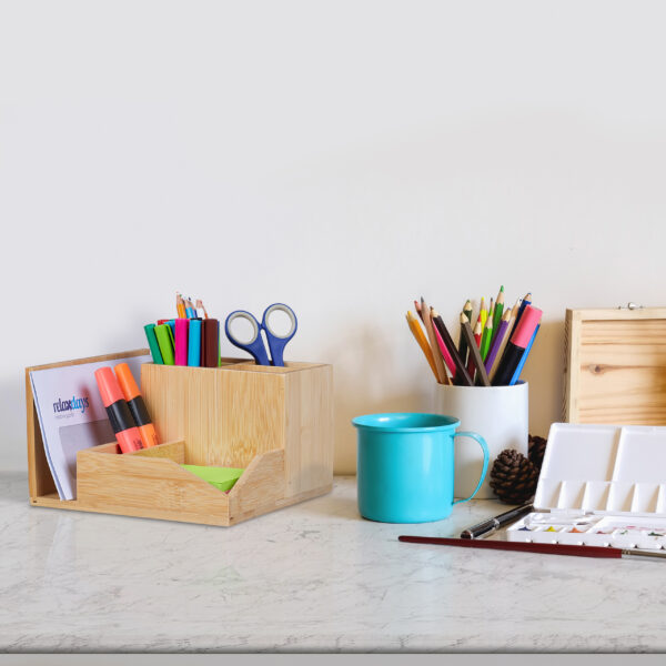 Mock up Artist or painter desk work space.
