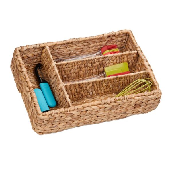 Stalo įrankių padėklas 10,5x42x29cm., šviesiai pilkos spalvos