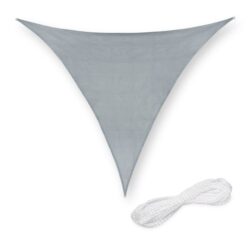 Trikampinis tentas nuo saulės 300x300x300cm., pilkos spalvos