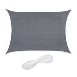 Stačiakampis tentas nuo saulės 400x200cm., tamsiai pilkos spalvos