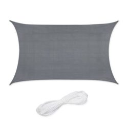 Stačiakampis tentas nuo saulės 400x300cm., tamsiai pilkos spalvos