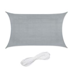 Stačiakampis tentas nuo saulės 400x300cm., pilkos spalvos