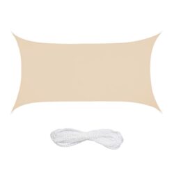 Stačiakampis tentas nuo saulės 400x200cm., smėlio spalvos