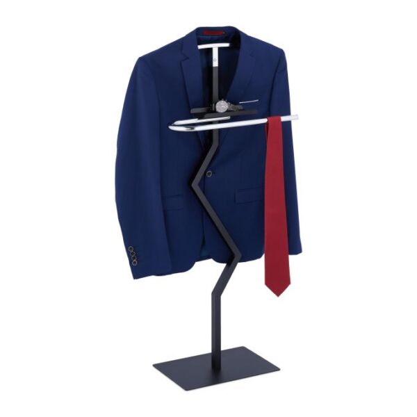 10048768_0_1_7a31f0e929a8989cfce55efe6314df3e.jpg Drabužių kabykla 105x45,5x24cm., juodos/sidabrinės spalvos