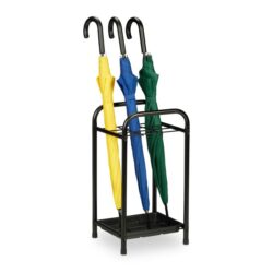 Skėčių stovas 53,5x29,5x27cm., juodos spalvos